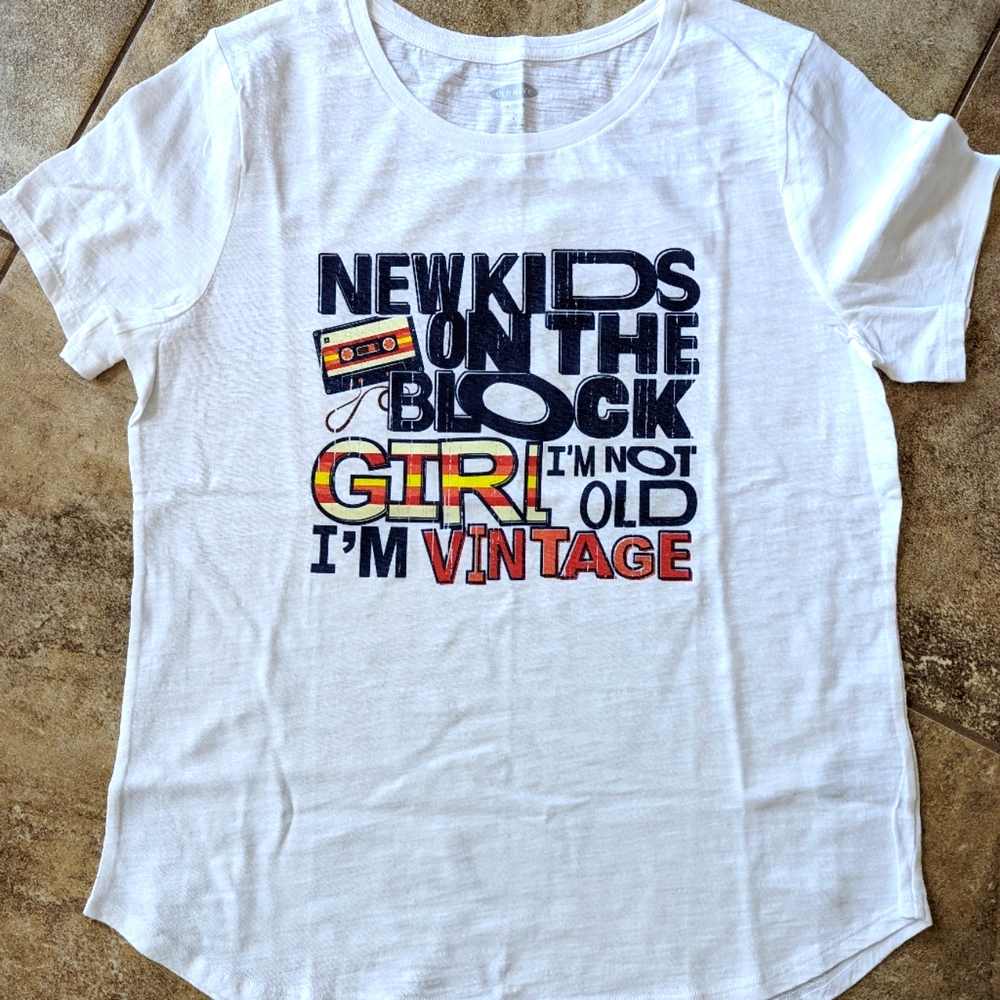Women's New Kids shirt size large